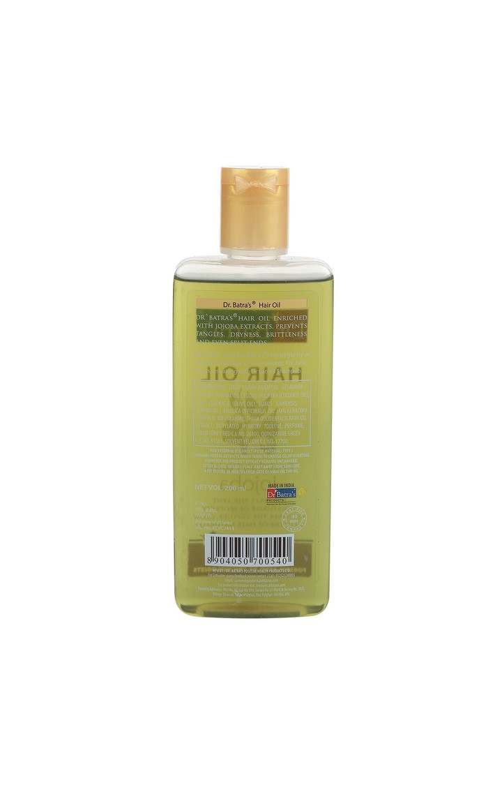 Dr Batra's Hair Oil Enriched With Jojoba - 200 ml (Pack of 2)