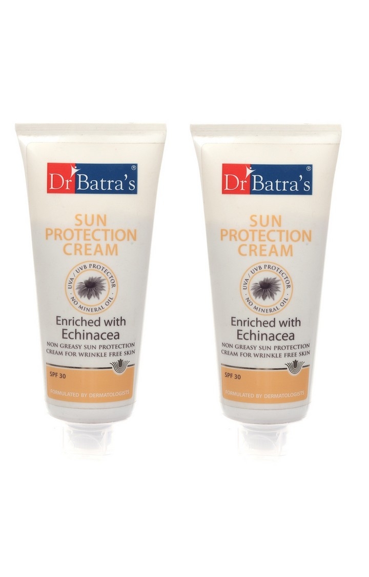 Dr Batra's | Dr Batra's Sun Protection Cream Enriched With Echinacea - 100 gm (Pack of 2) 0