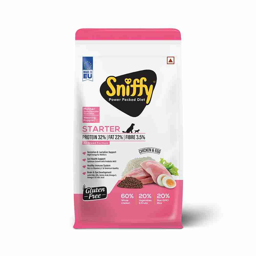 Sniffy Starter Chicken and Egg 3 KG – (Best Before Jul’26)