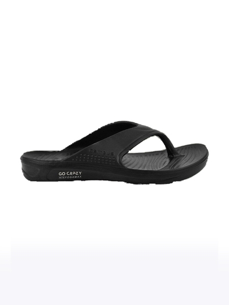 Campus Shoes | Men's Black 2SL 450 Slippers 1