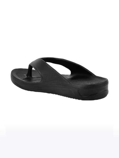 Campus Shoes | Men's Black 2SL 450 Slippers 2
