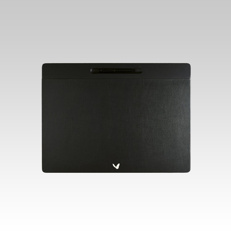 22x16 Inches Rigid Desk Blotter Pen Plus | Comely | Black