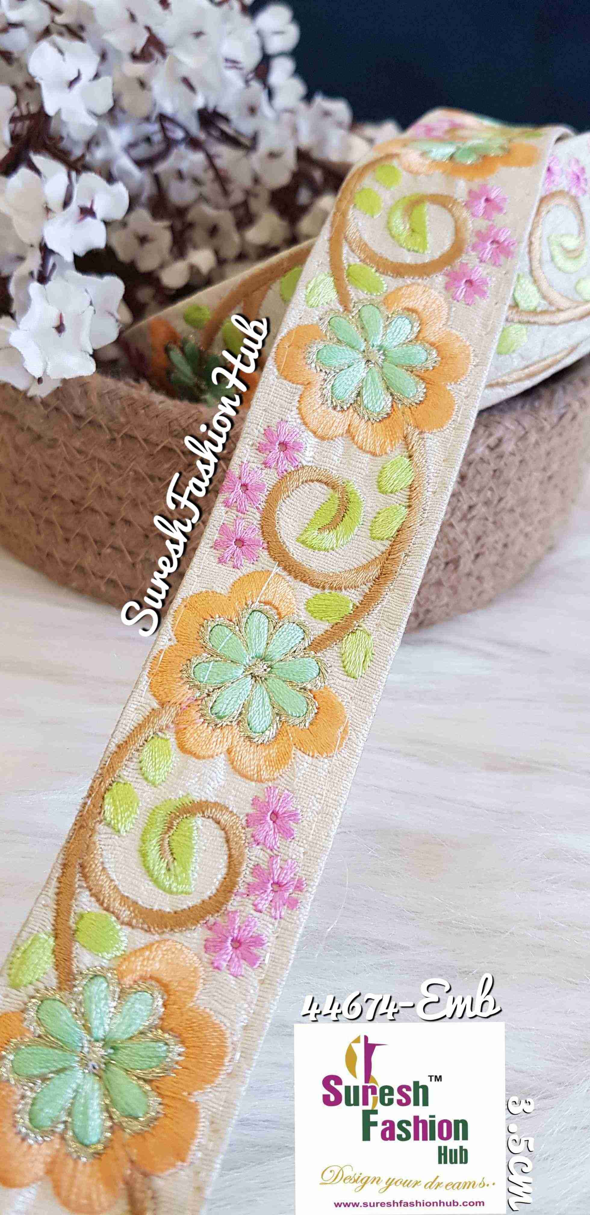 Blossom Finery Peach Designer Trim