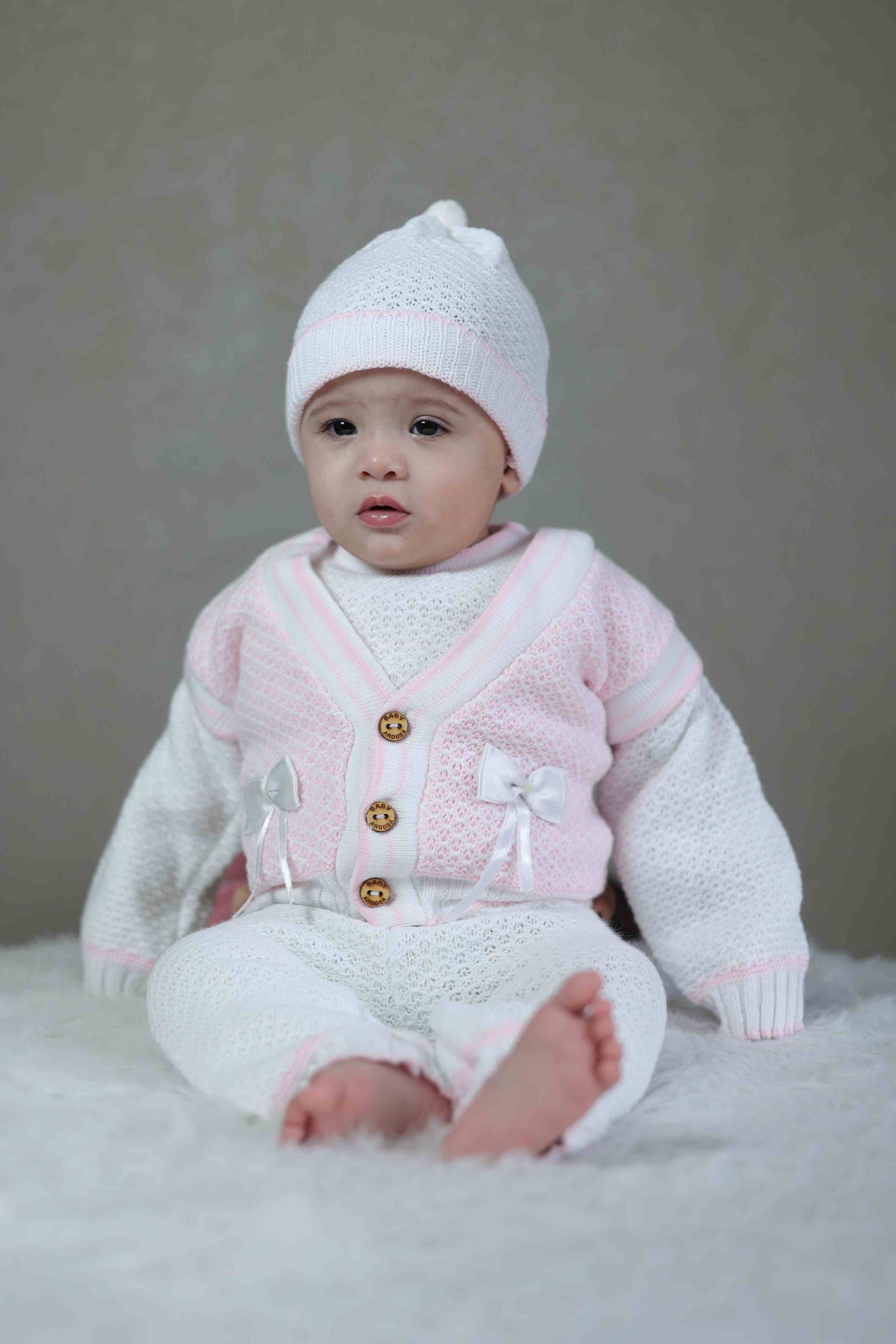 Blush Snow Baby Winter Set