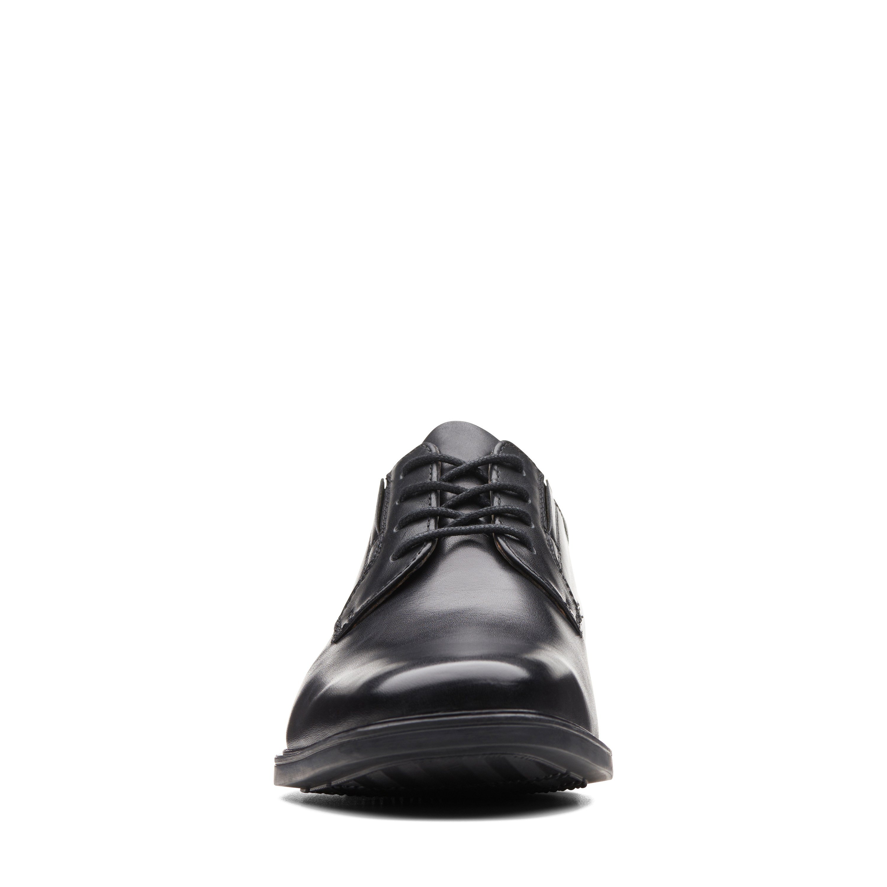 Men's Black Leather Formal Lace-ups