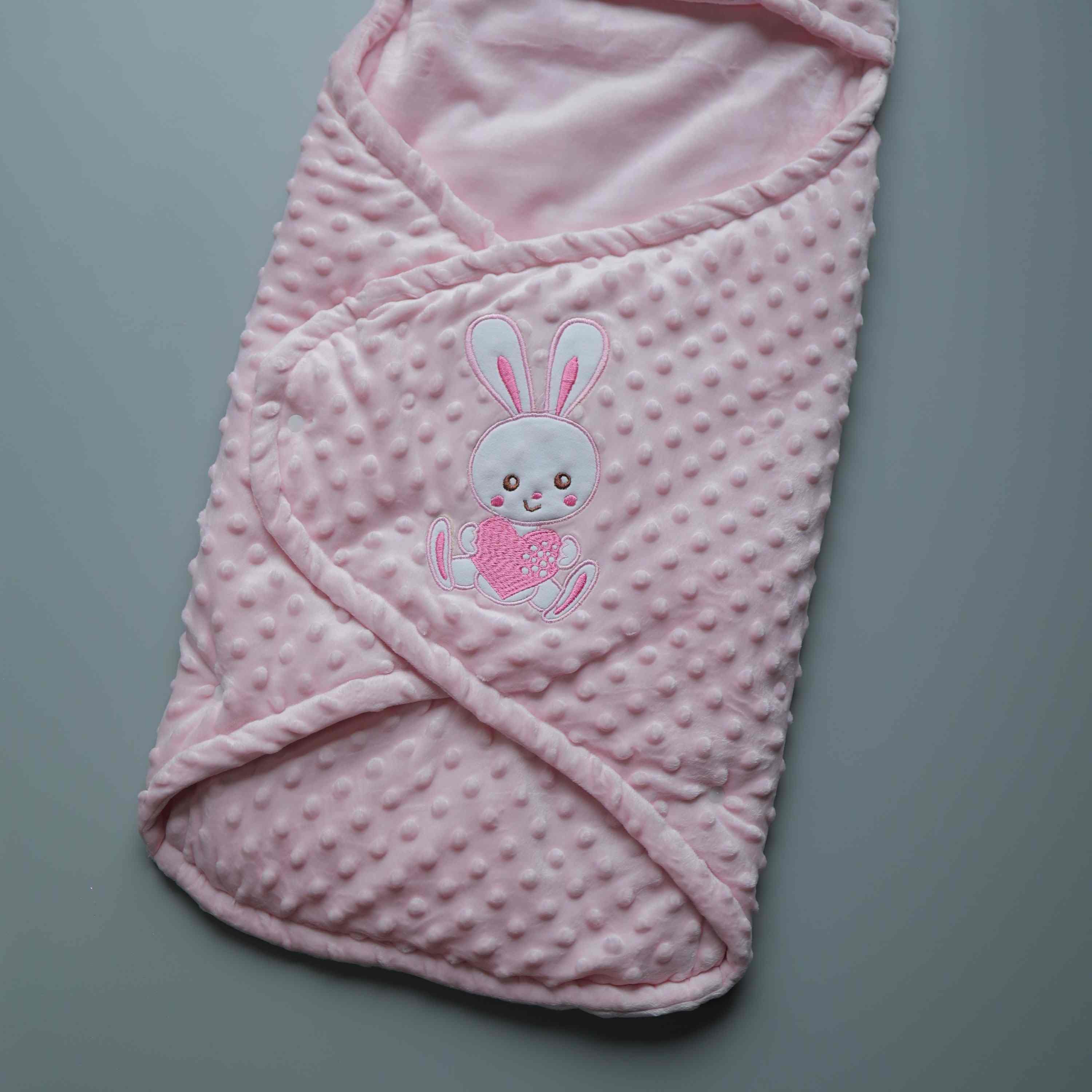 Blush Snowflake Swaddle