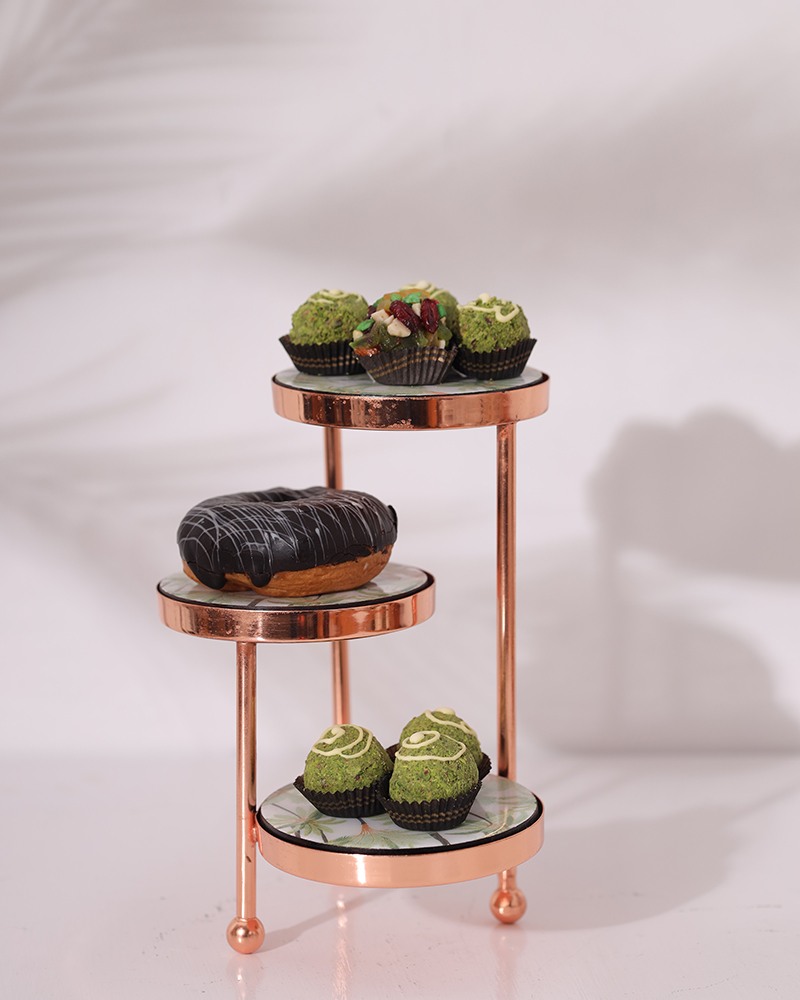 3 tier cake stand metal online