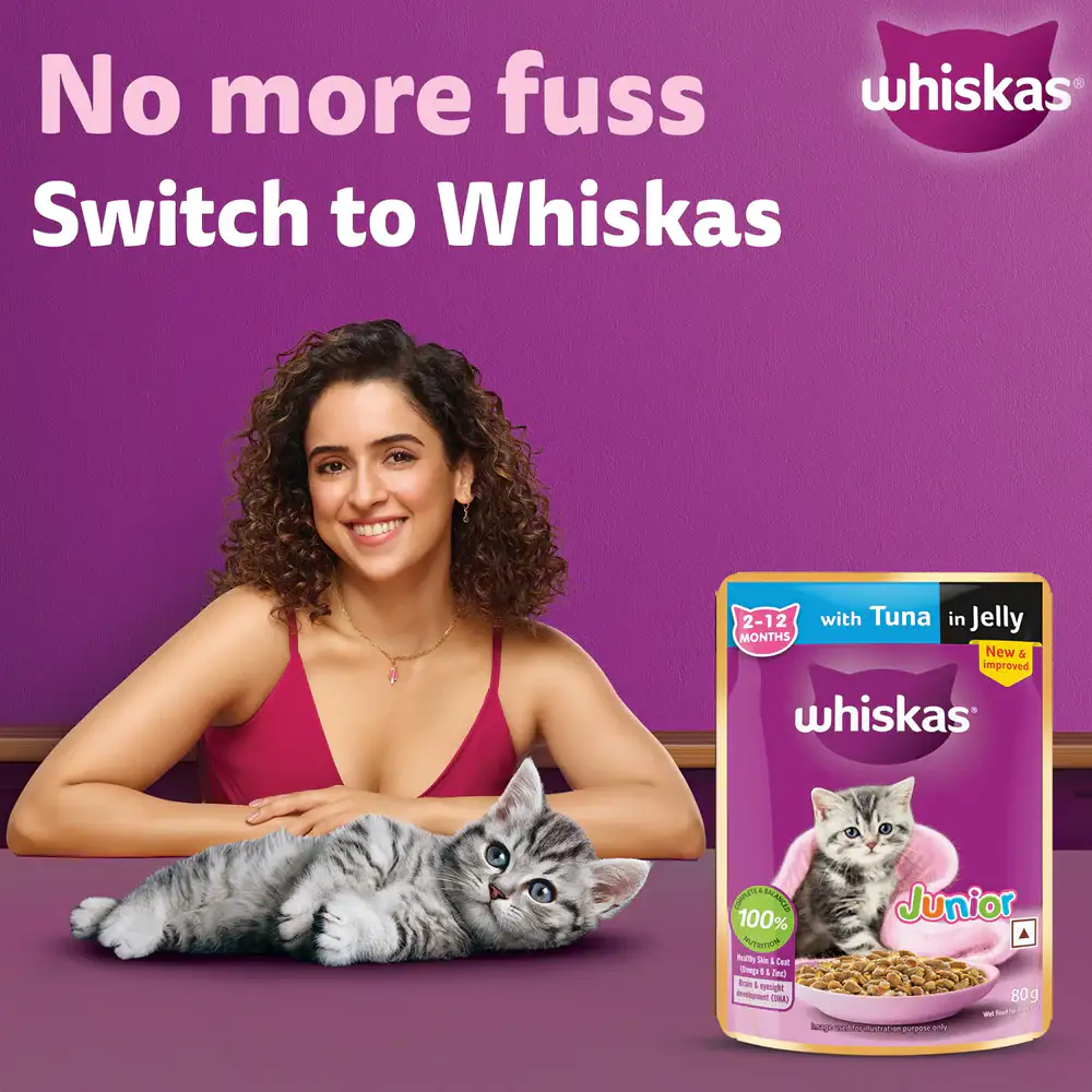 Whiskas Kitten Tuna for Cats 560g