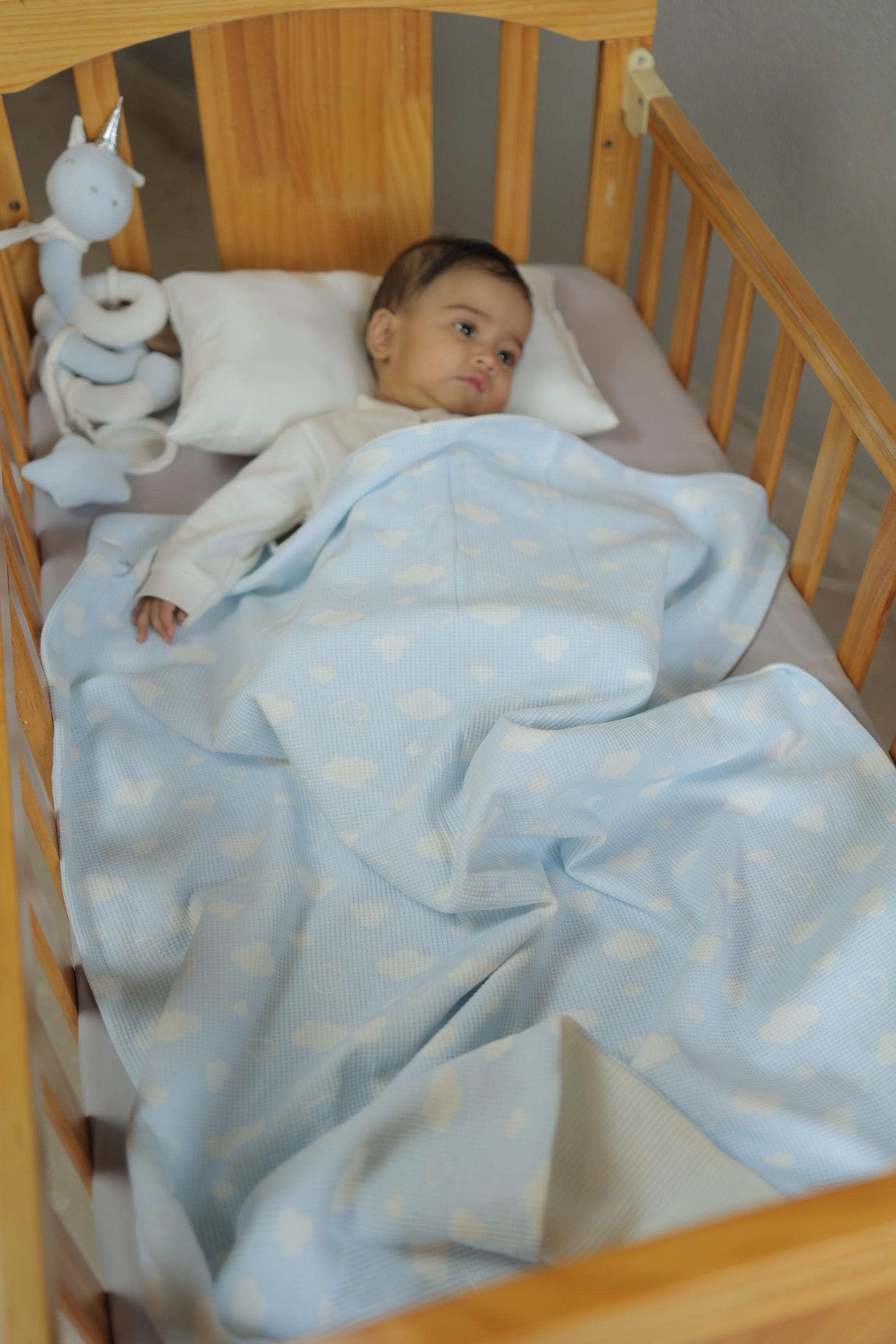 Blue Skies Baby Blanket & Toy Set