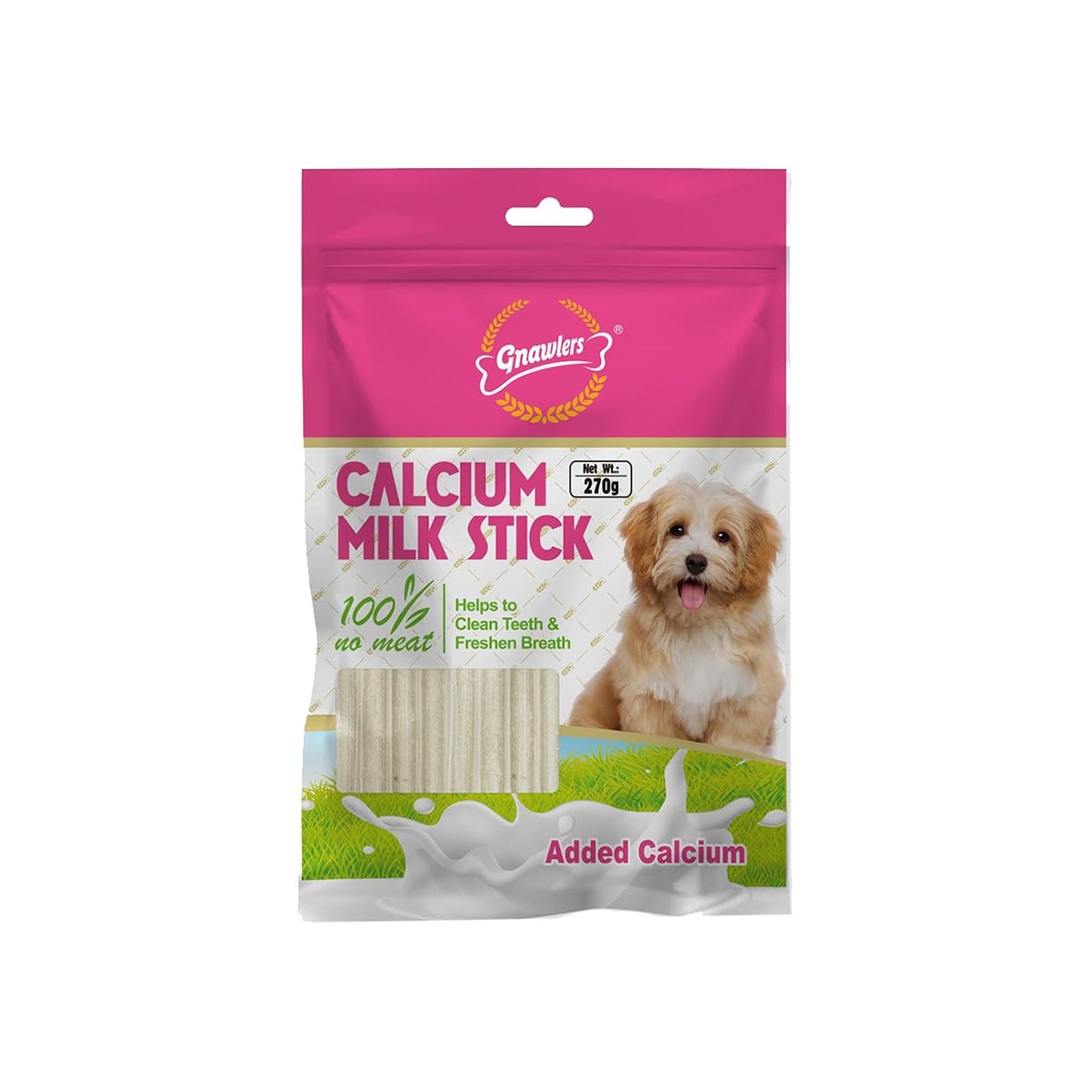 Goodies Gnawlers Calcium Sticks Milk Flavour 270 Gm