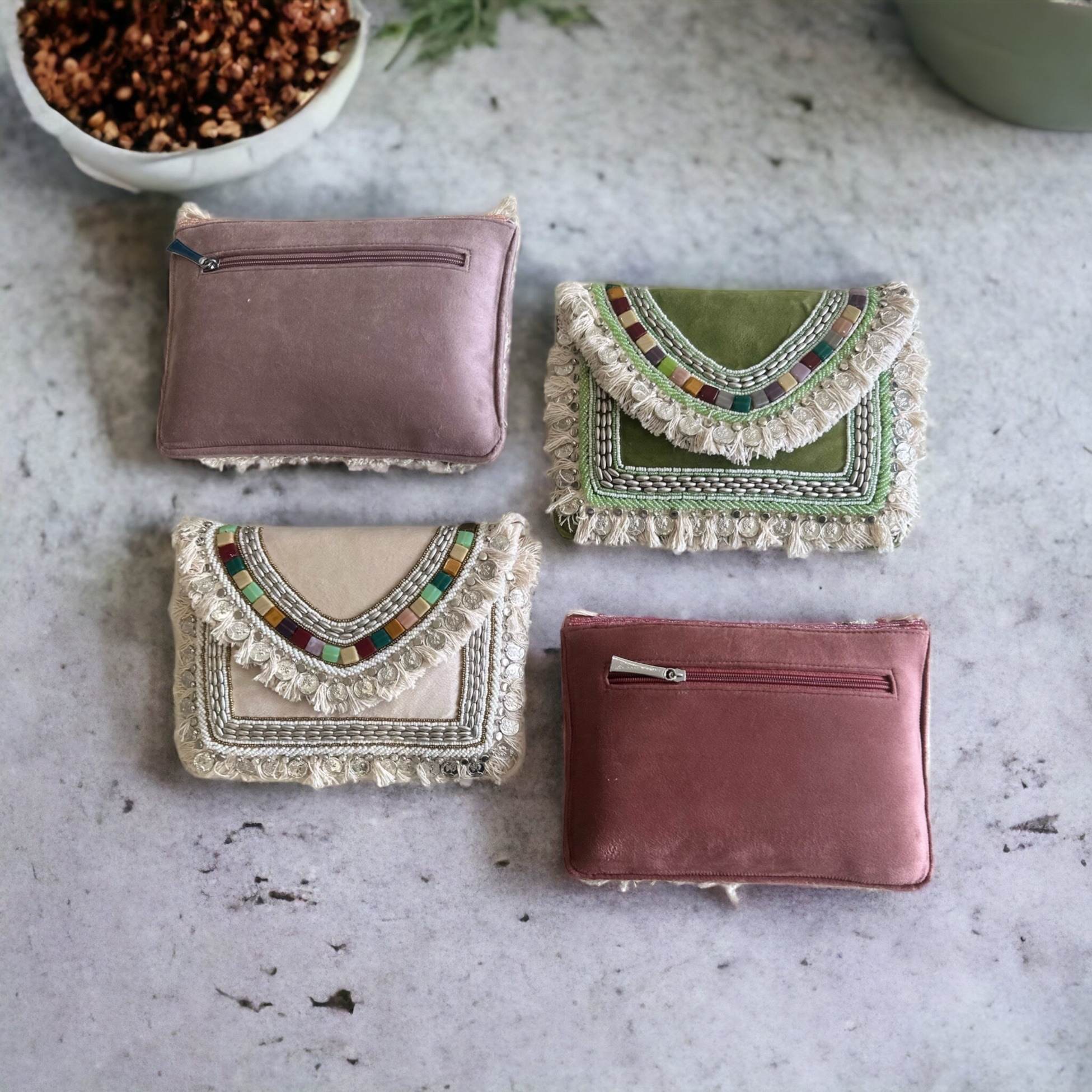 Lilac Aurora Accents Bag