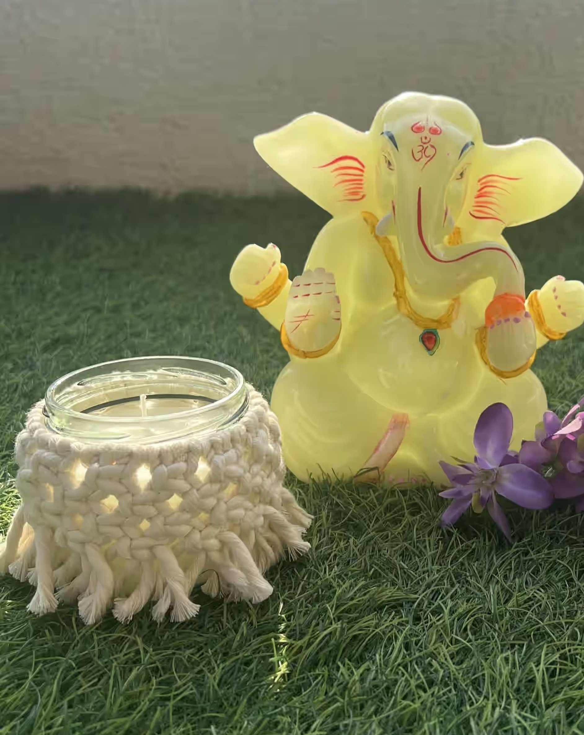 Scented Candle Jar with Cover