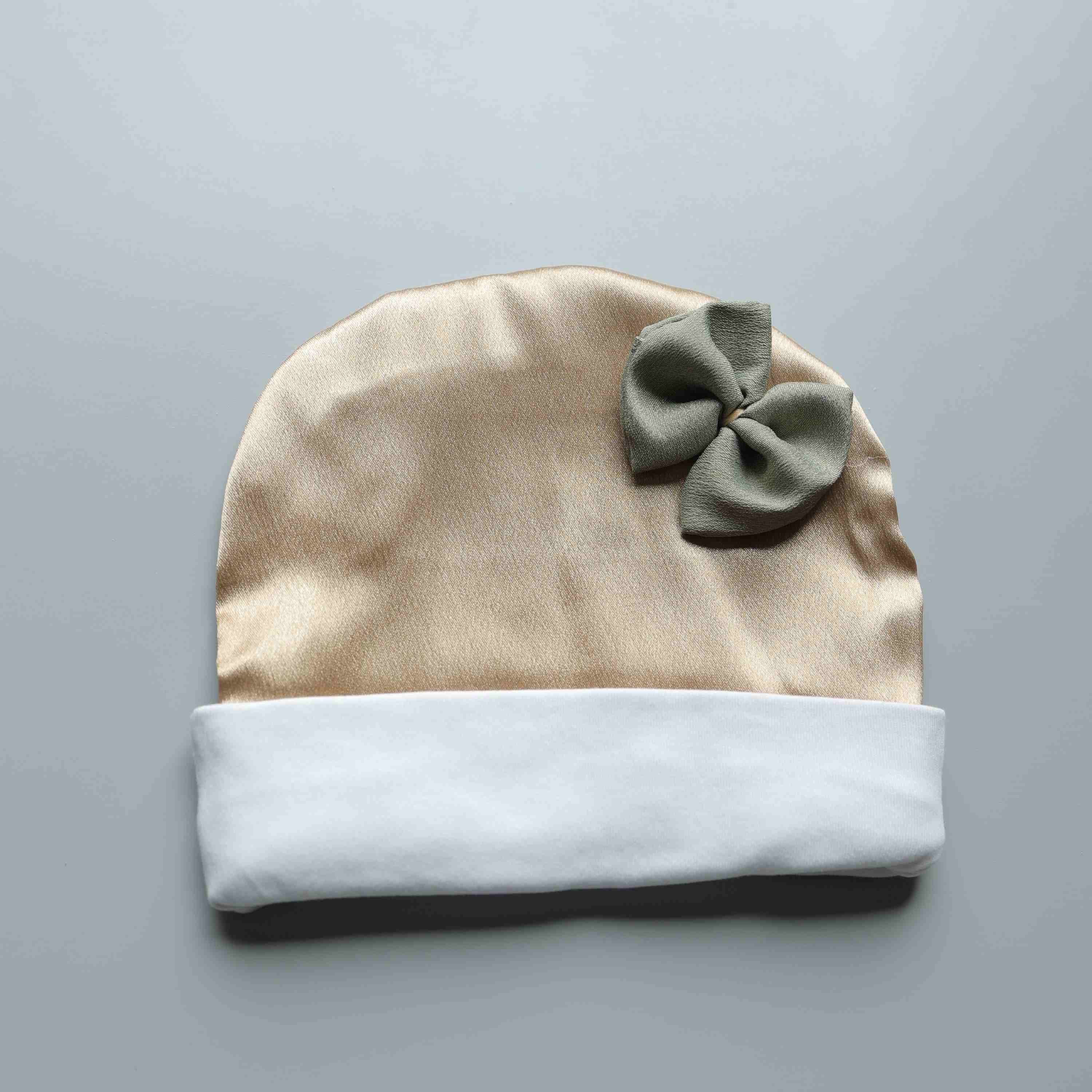 Olive Gold Luxe Drape Set