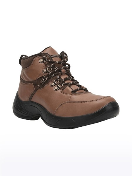 Men's Windsor PU Tan Boots