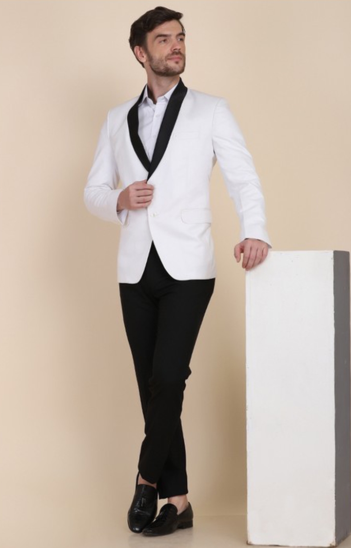 TAHVO | Tahvo Men White Tuxedo 1