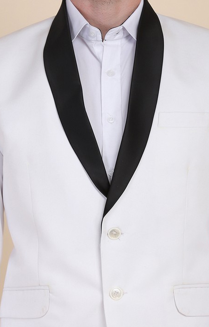 TAHVO | Tahvo Men White Tuxedo 5