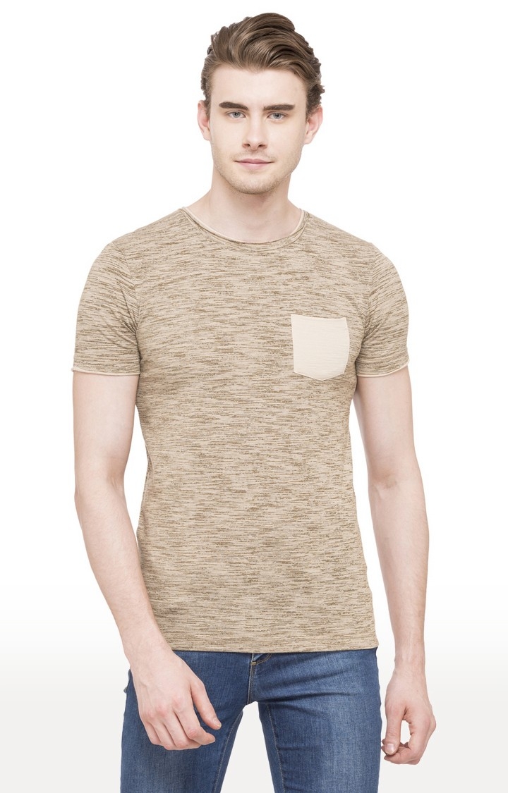 globus | Brown Melange T-Shirt 0