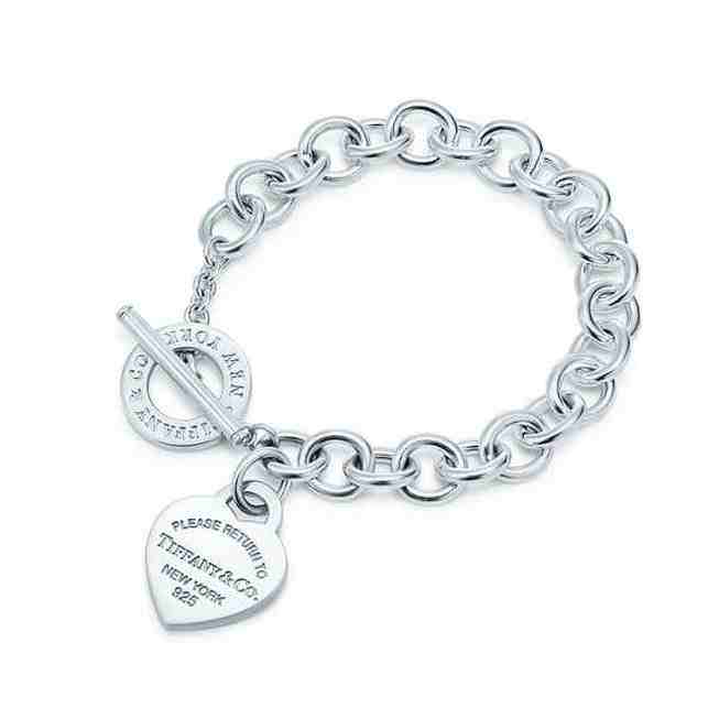 Heart Tag Toggle Bracelet