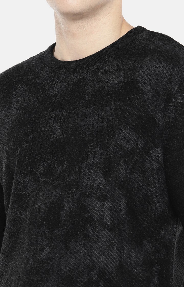 globus | Black Printed Sweatshirt 4