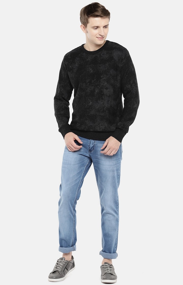 globus | Black Printed Sweatshirt 1