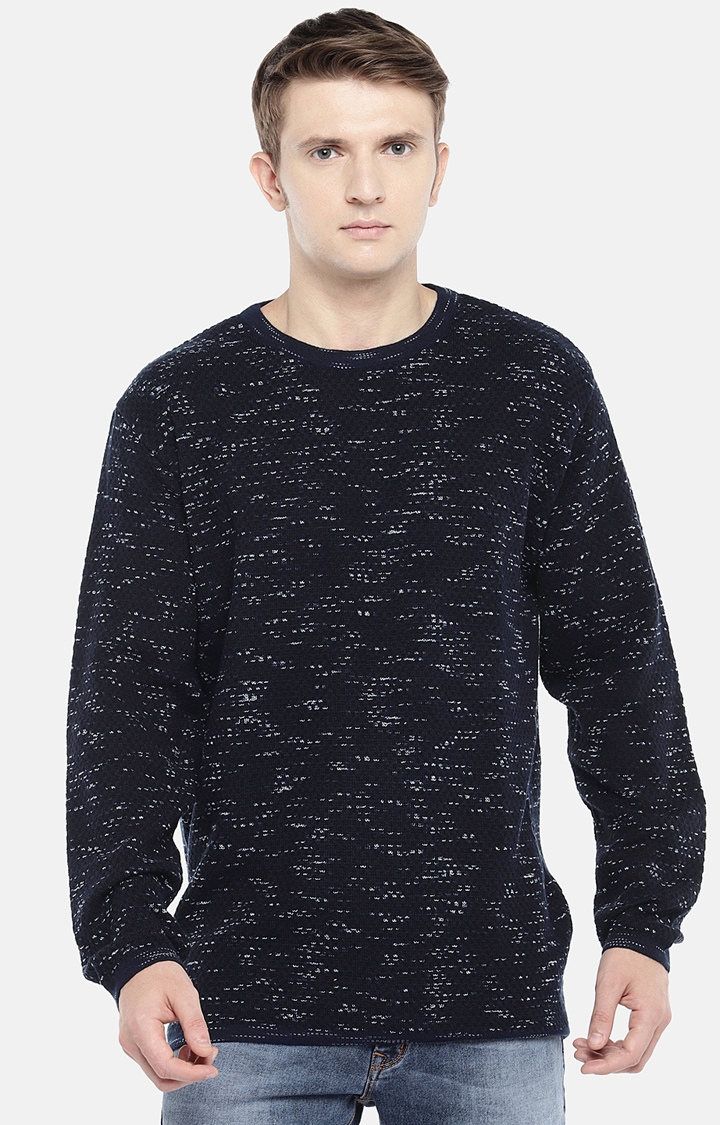 globus | Blue Printed Sweatshirt 0