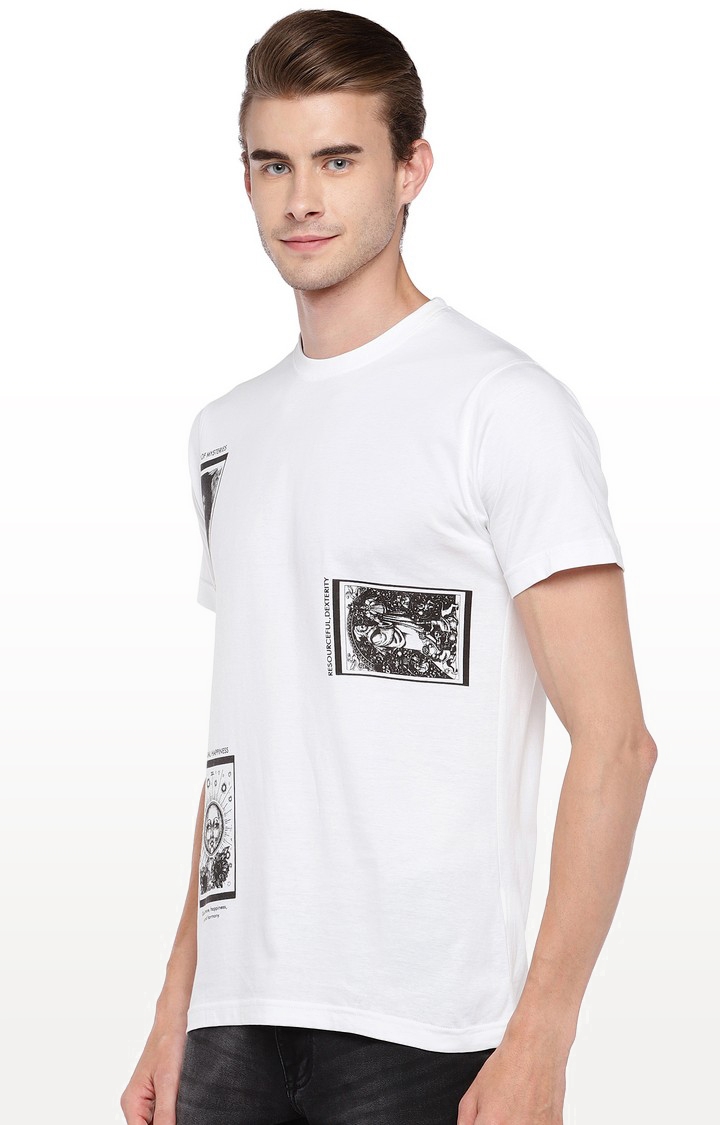 globus | White Printed T-Shirt 2