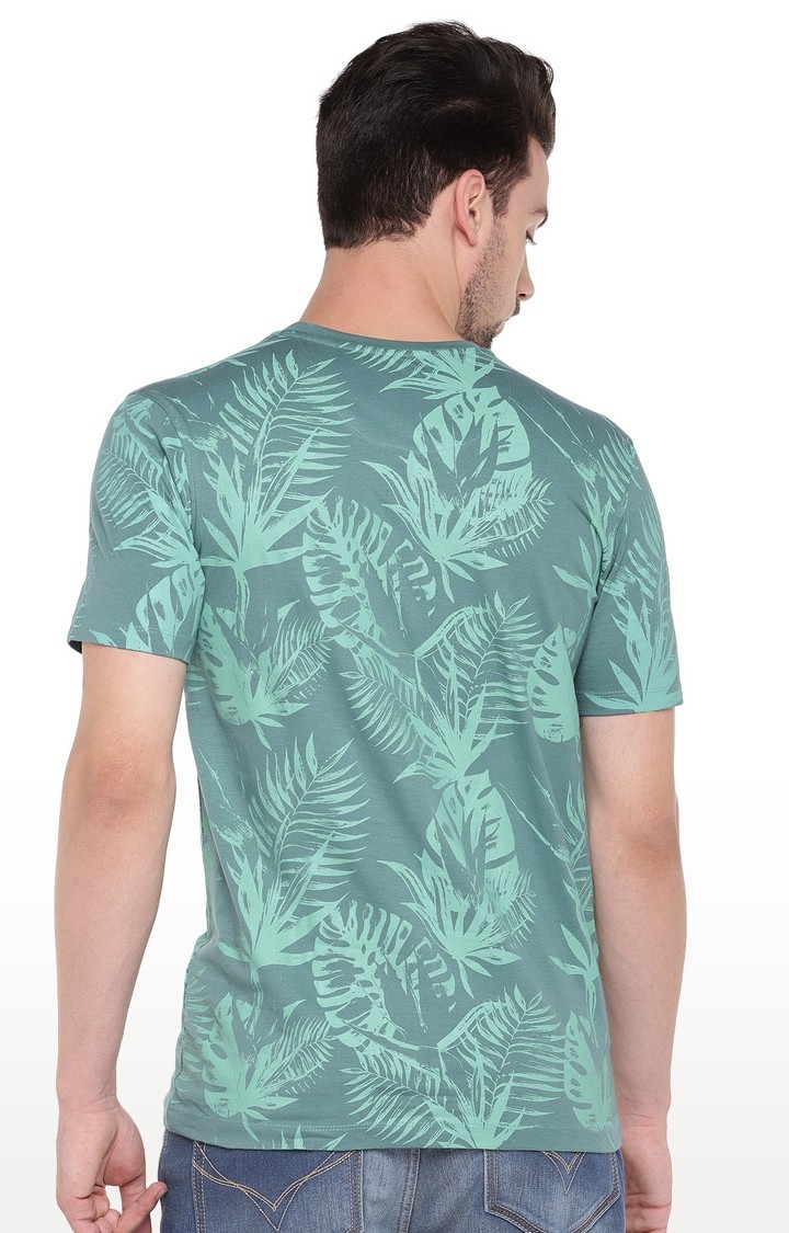 globus | Green Printed T-Shirt 3