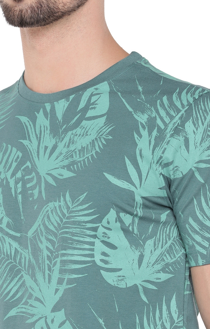 globus | Green Printed T-Shirt 4