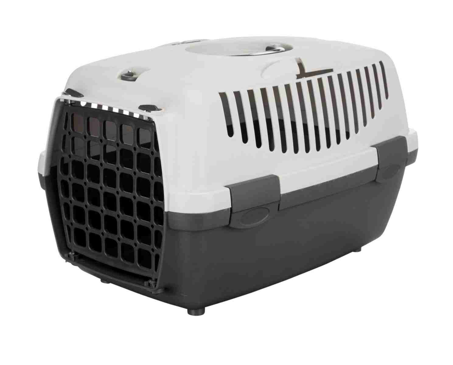 Trixie Capri Transport Box for Cats (Dark Grey/Light Grey)