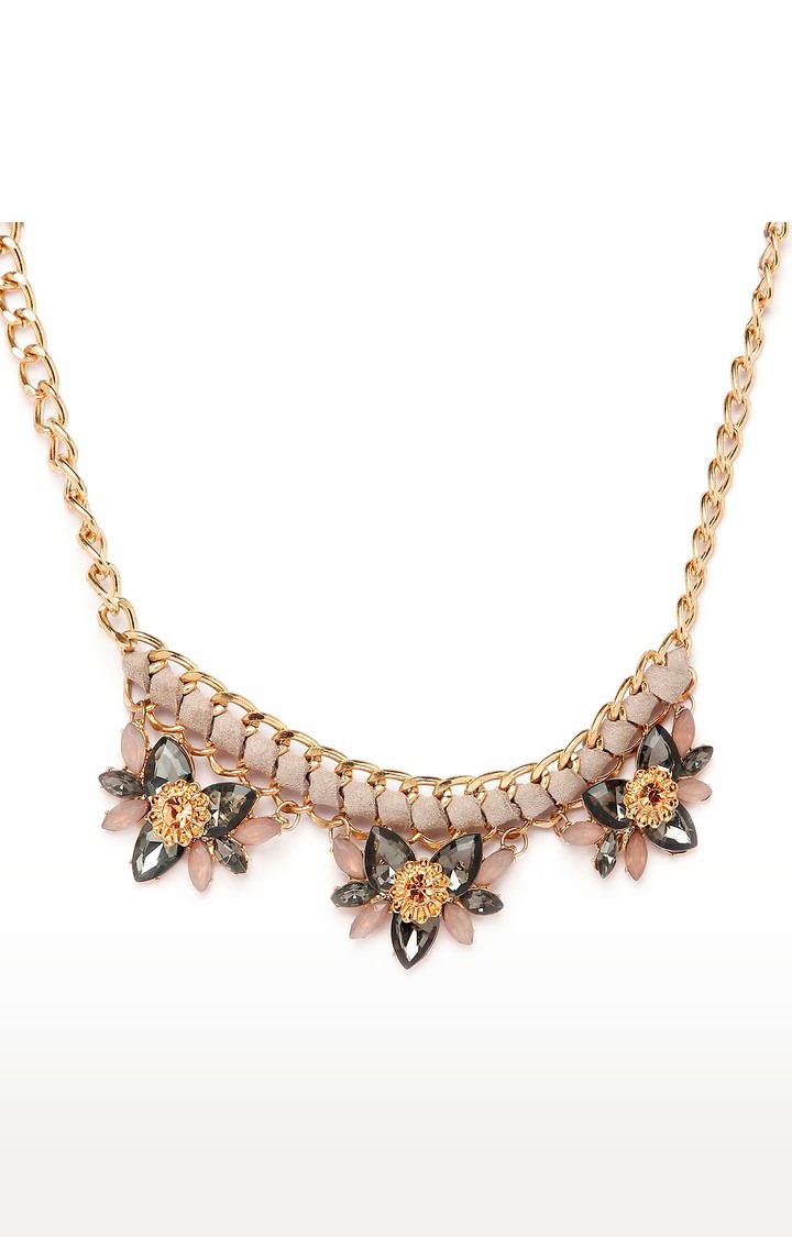 Globus Grey Statement Necklace