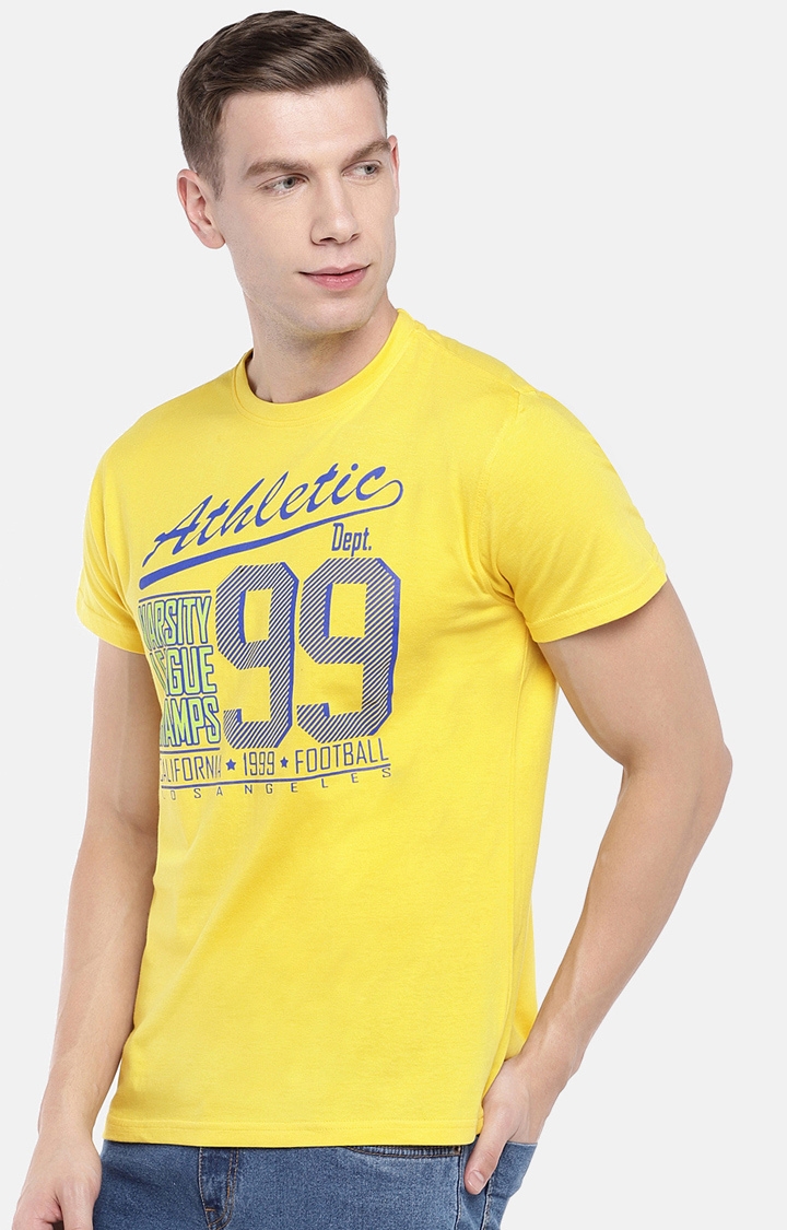 globus | Yellow Printed T-Shirt 2