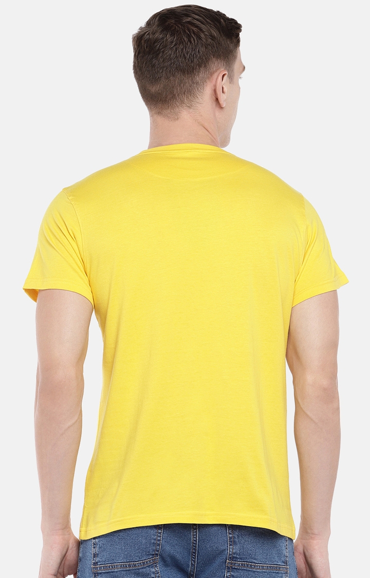 globus | Yellow Printed T-Shirt 3