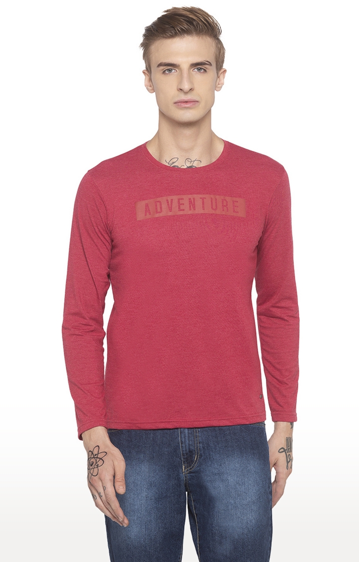 globus | Red Printed T-Shirt 0