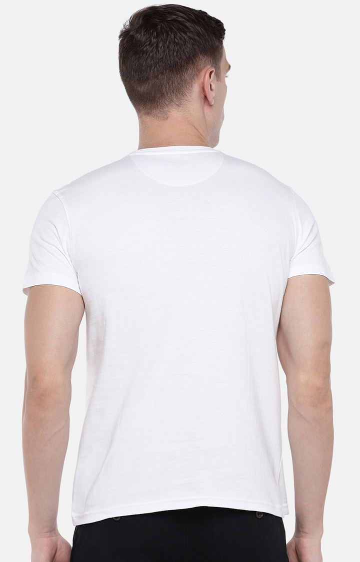 globus | White Printed T-Shirt 3
