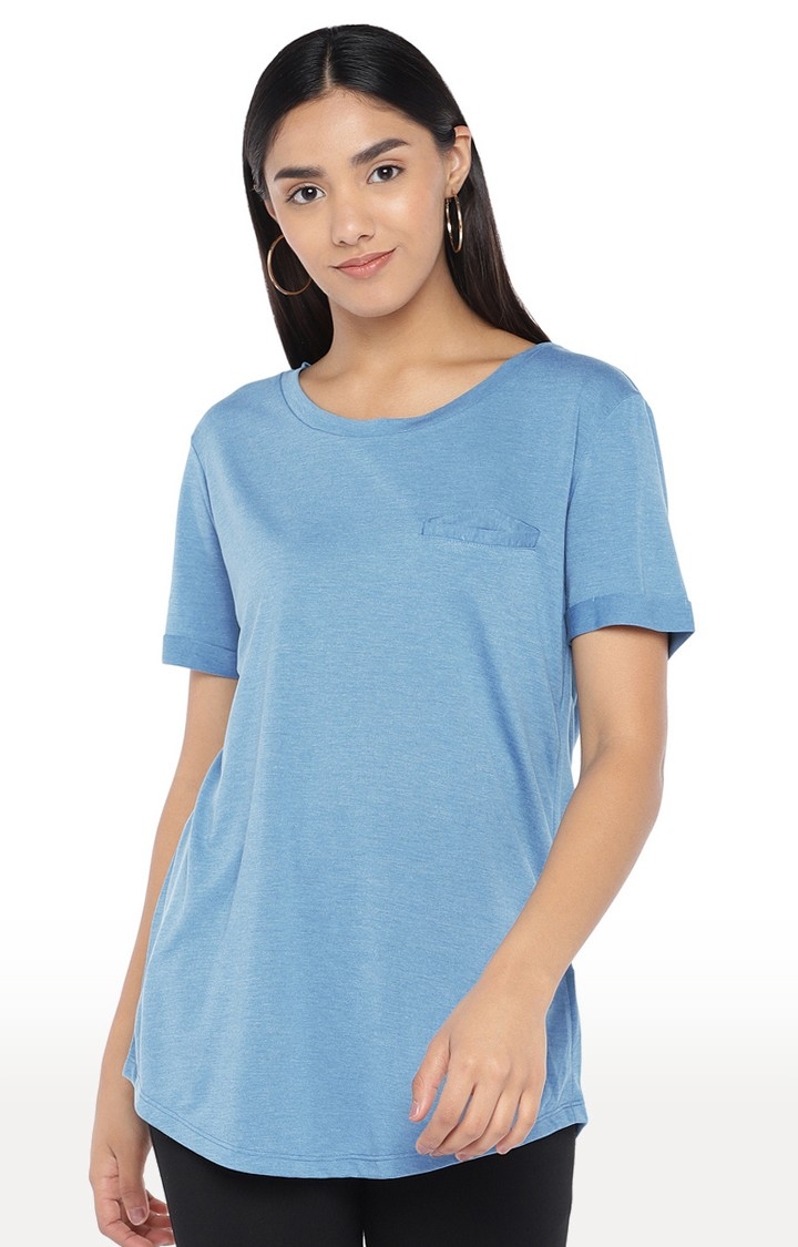 globus | Blue Melange T-Shirt 0