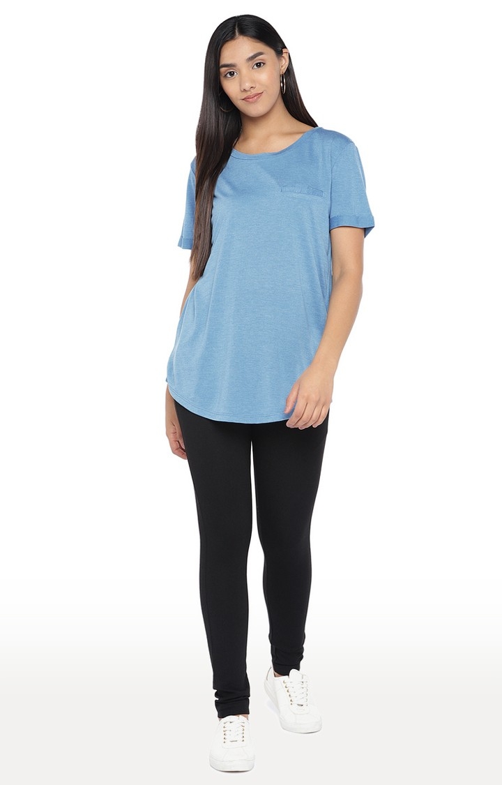 globus | Blue Melange T-Shirt 1