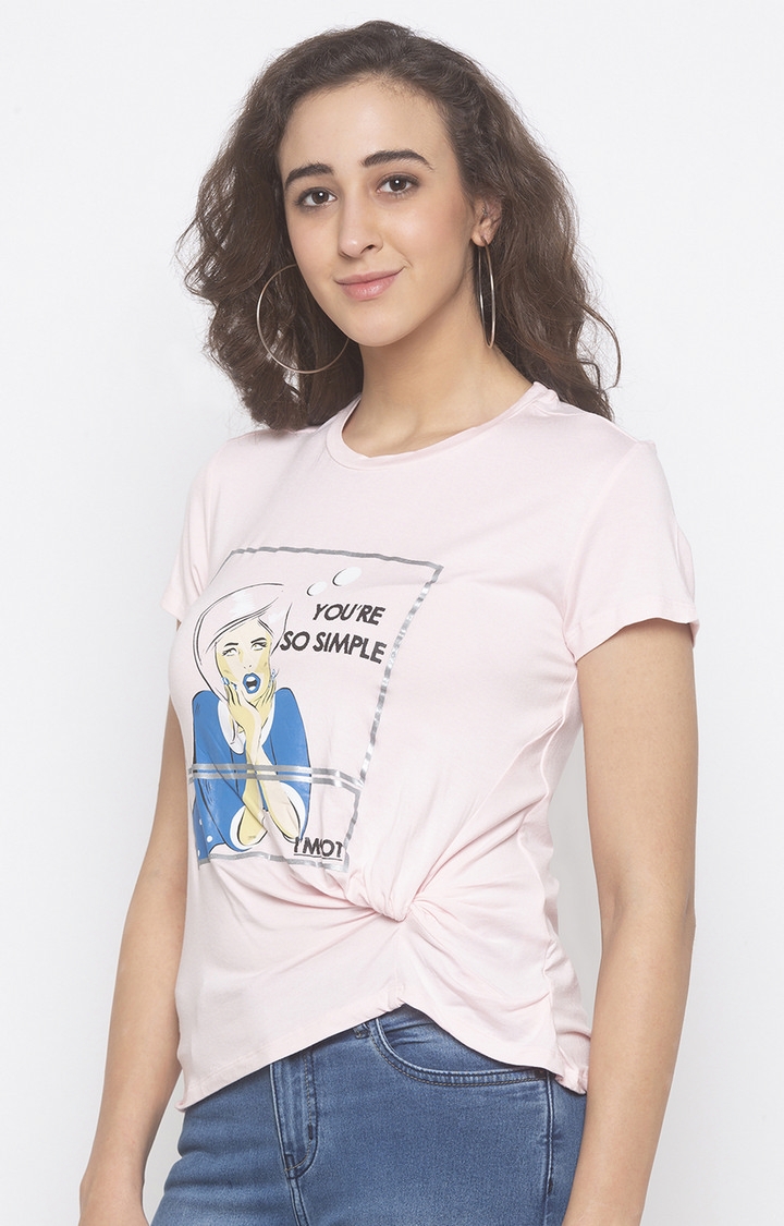 globus | Pink Printed T-Shirt 2