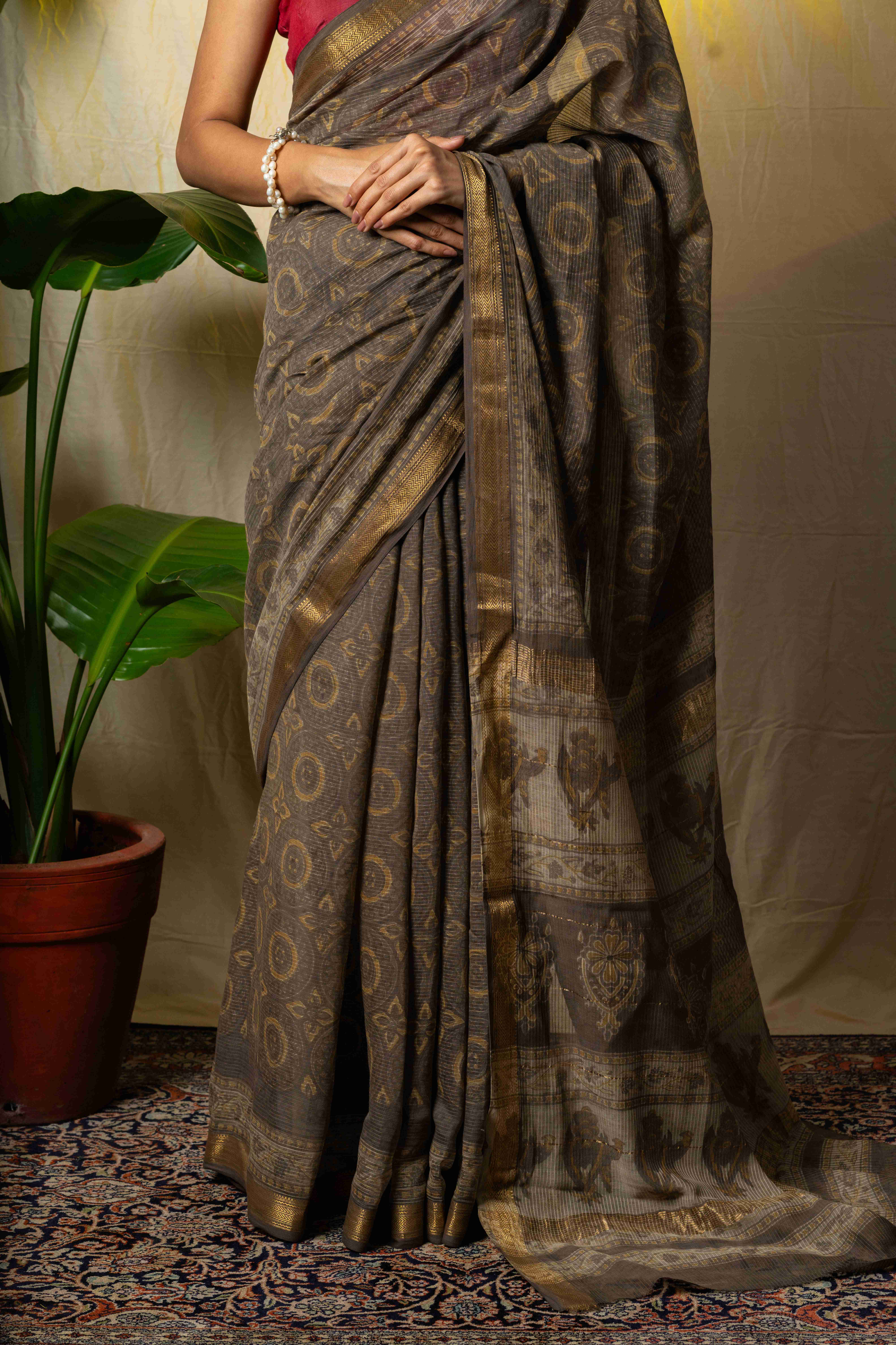 Maheshwari Silk  Saree