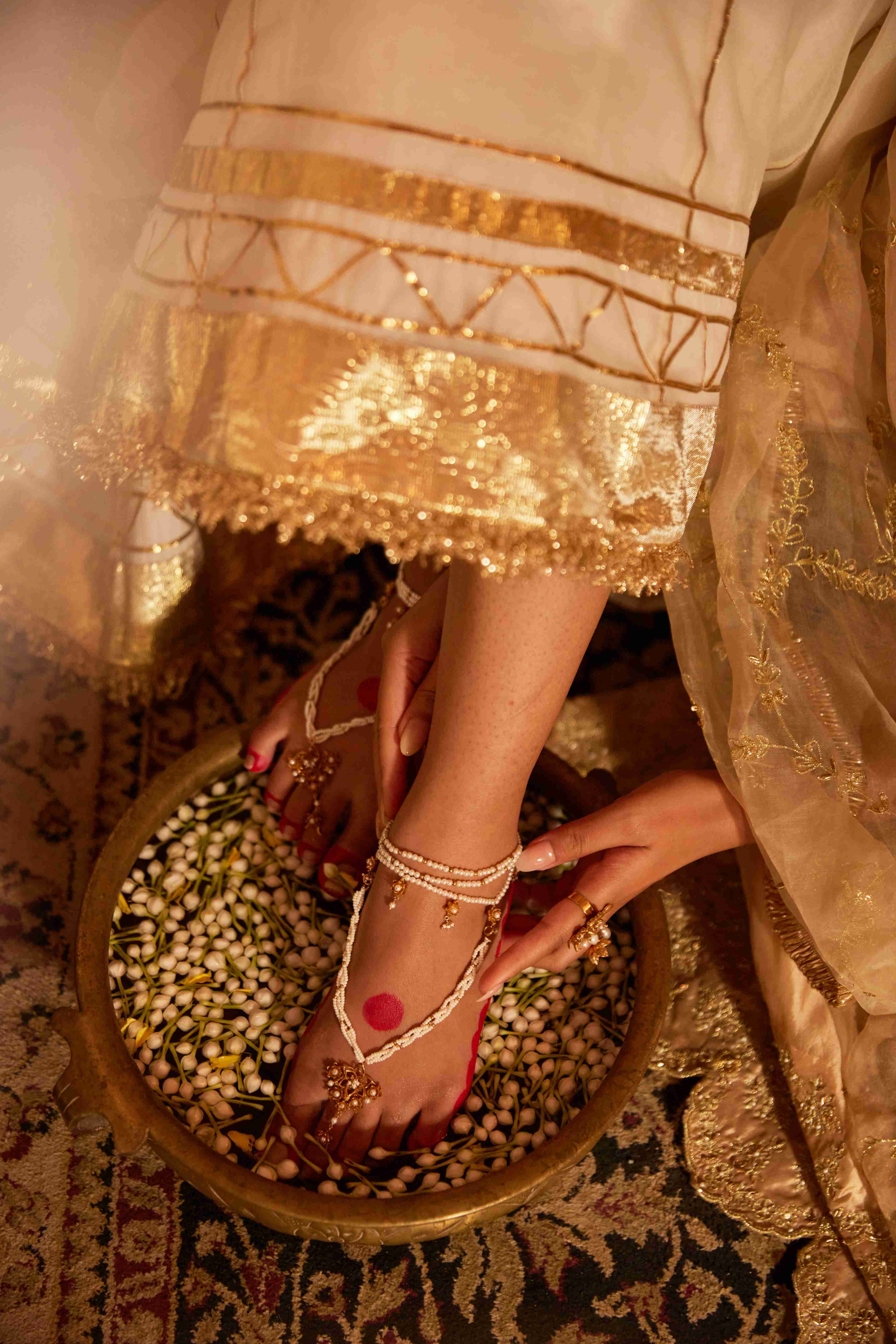 Fulwari Detachable Leg Harness with Payal