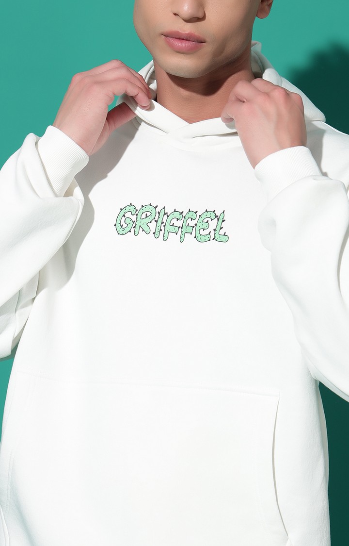 Men's Cactus Print Oversized Parrot Green Hoodie Tracksuit