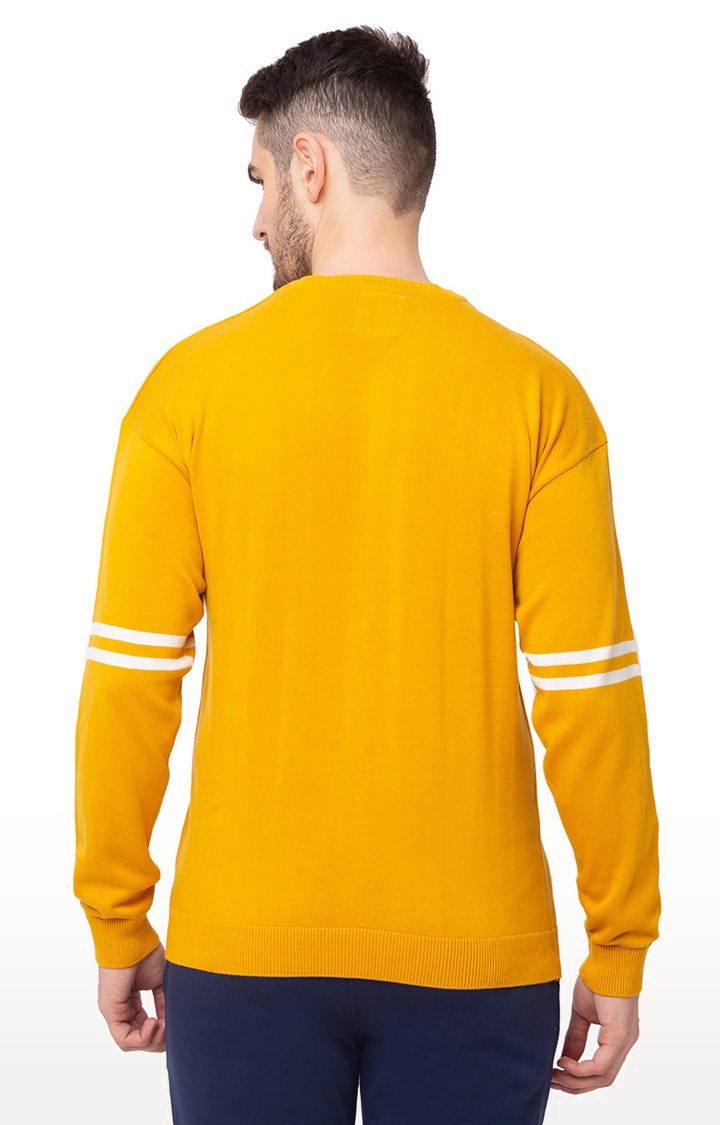 globus | Yellow Printed Sweater 3