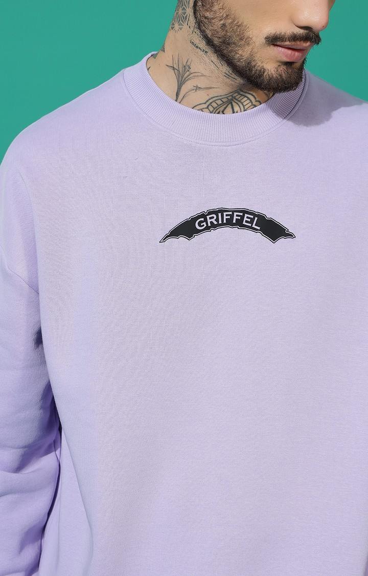 Men's Eye Oversized Mauve Tracksuit