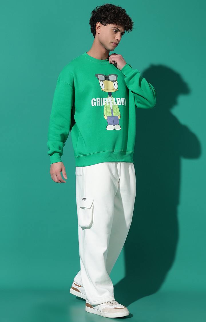 Men's Anime Boy Oversized Parrot Tracksuit