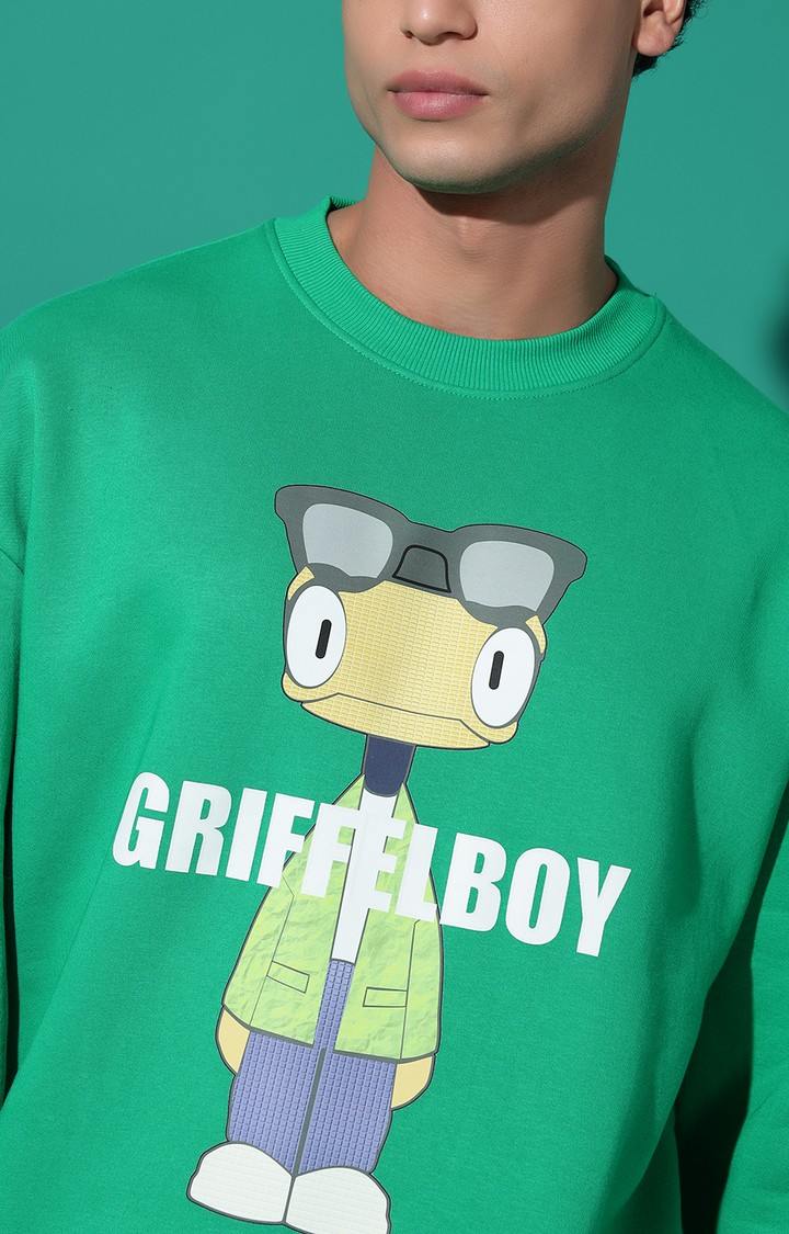 Men's Anime Boy Oversized Parrot Tracksuit
