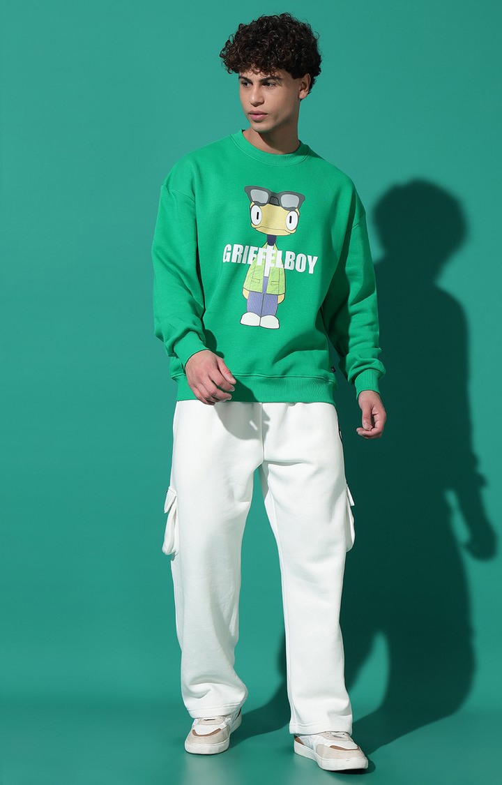 Men's Anime Boy Oversized Parrot Tracksuit