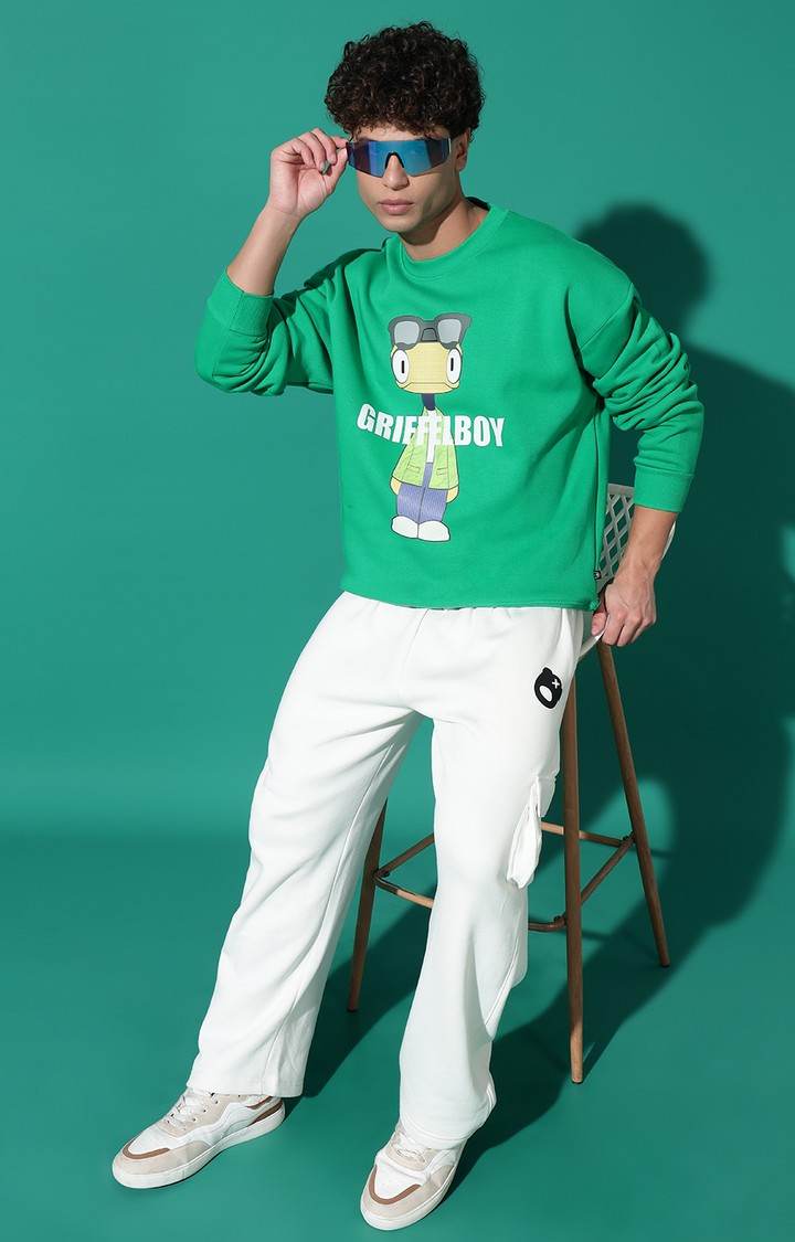 Men's Anime Boy Oversized Parrot Tracksuit