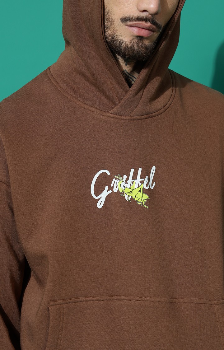 Men's Damn Truth Oversized Coffee Tracksuit