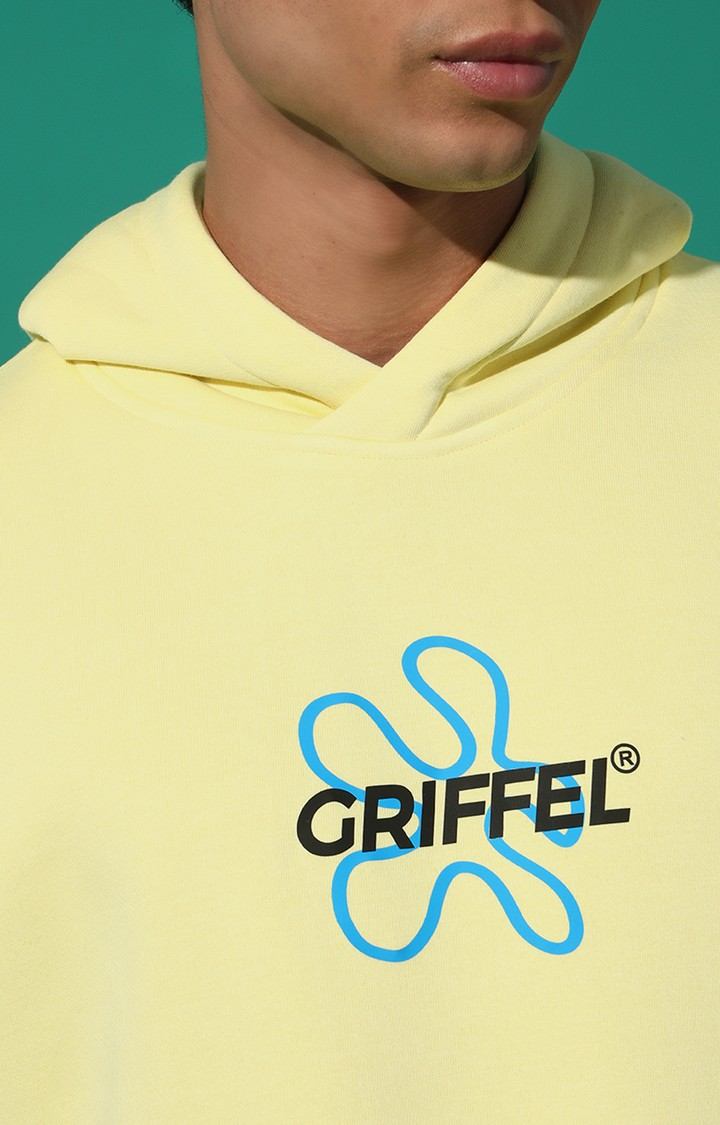 Men's NO ONE SAVES YOU Oversized Yellow Tracksuit