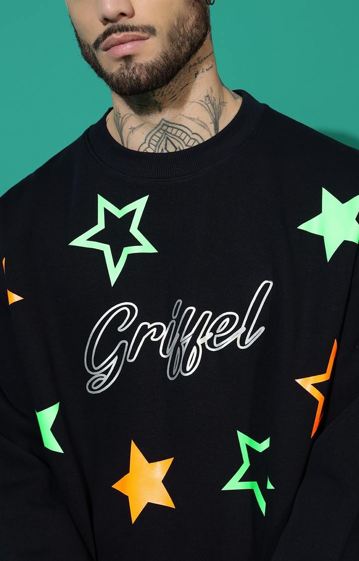 Men's ALL STAR Oversized Black Green Tracksuit