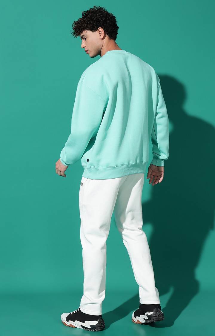 Men's TEDDY Regular Fit Sea Green Tracksuit